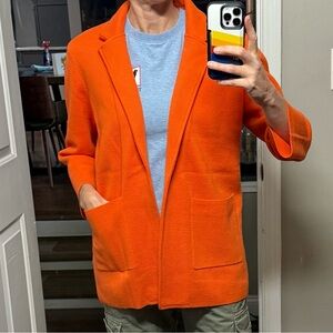 J. Crew Orange Women's Cardigan